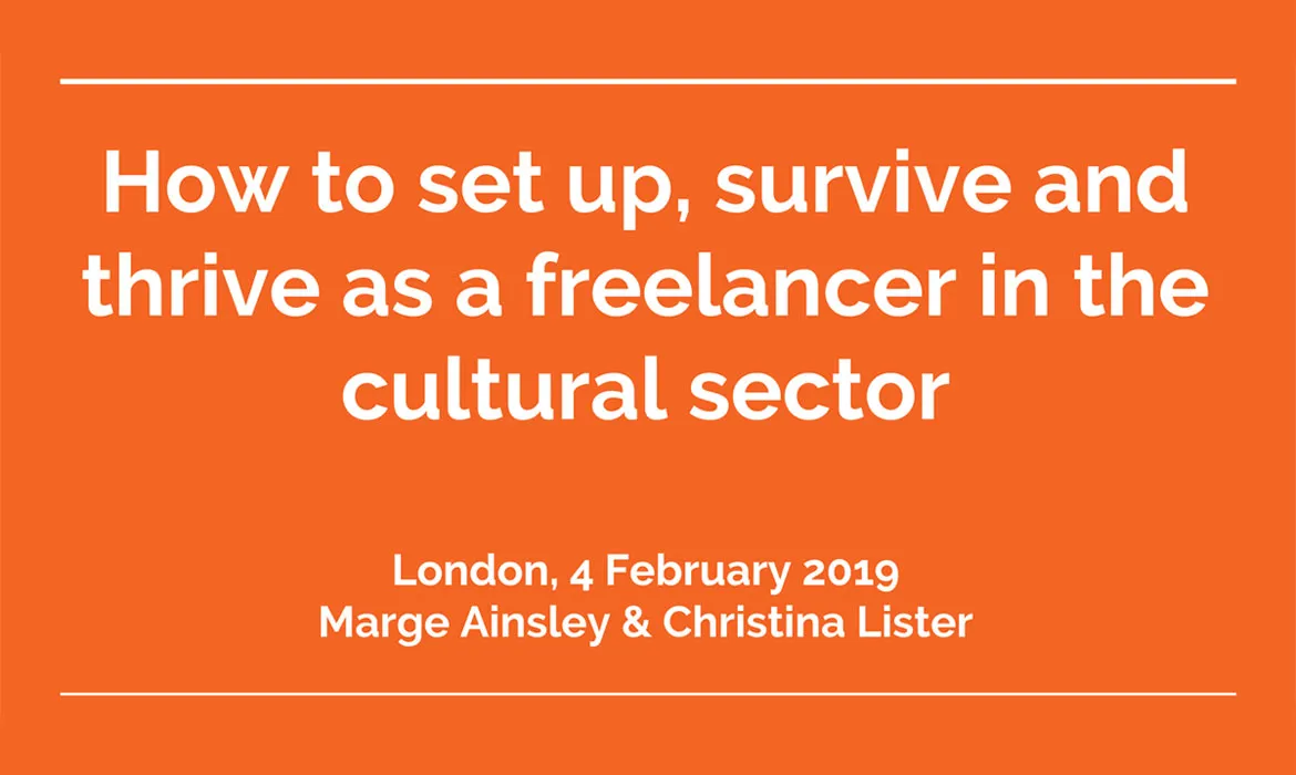 museum freelance course february 2019 title slide
