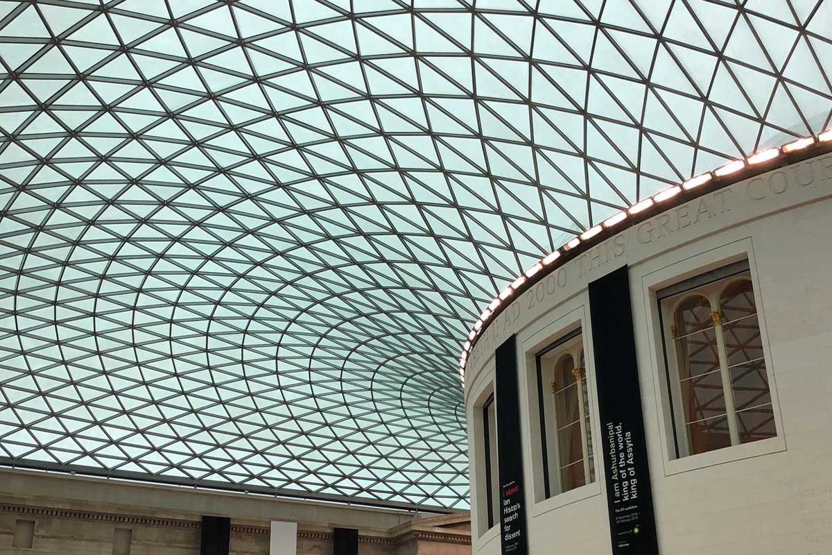 British Museum atrium event space