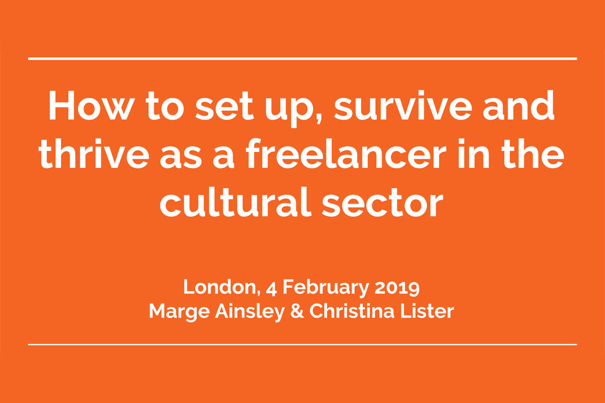 museum freelance course february 2019 title slide
